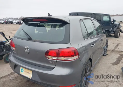 2014 Volkswagen Golf 2.0L Tdi from USA, damaged, VIN WVWDM7AJ2EW003170